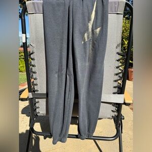 Aviator Nation charcoal sweats with gold lighting bolt *sold out